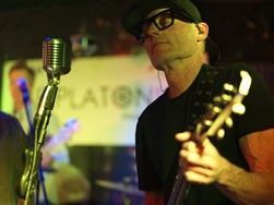 The Platonics band performing live